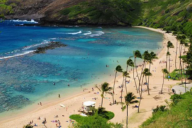 Hanauma bay nature reserve